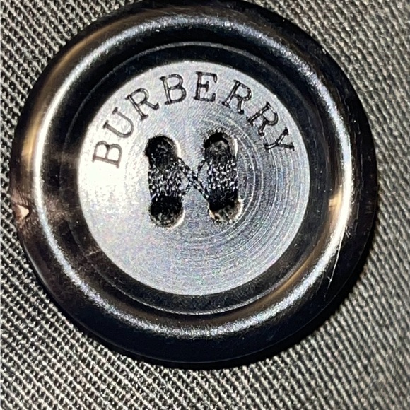 BURBERRY CHOCOLATE BROWN WOOL COAT XL ZIPOUT LINING EXCELLENT & GARMENT BAG - Picture 15 of 17